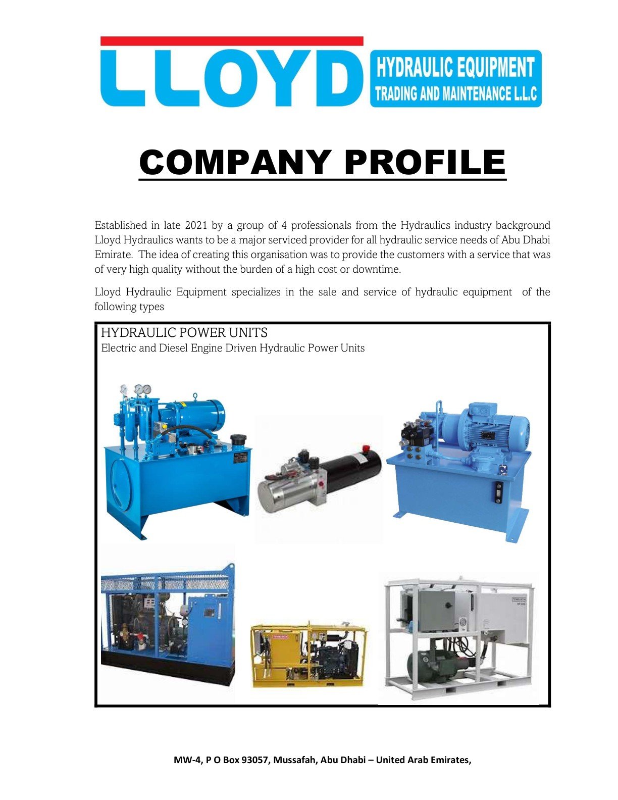 Lloyds Company Profile